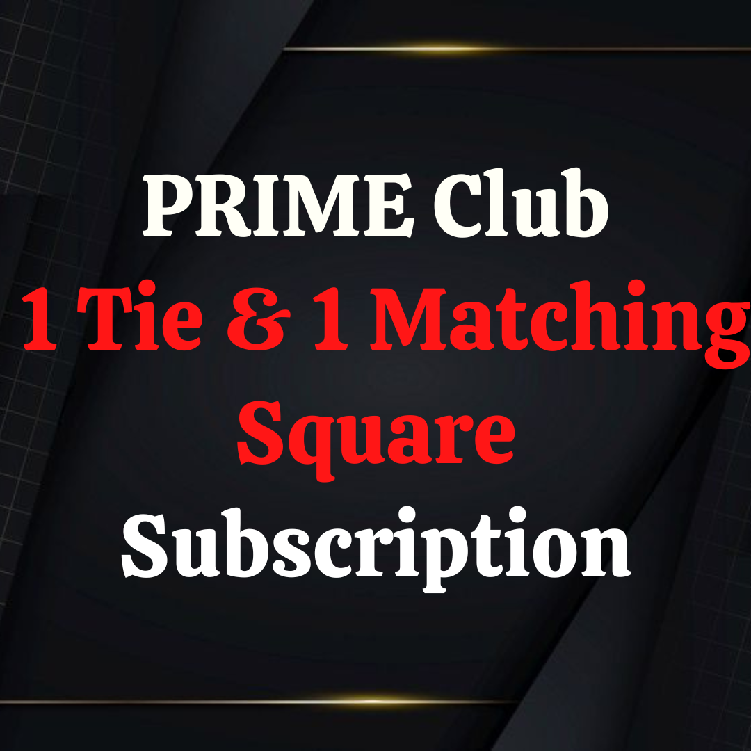 1 Tie and Square Subscription