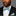 Blue, Yellow Block Stripe Bow Tie and Square