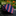 Blue, Bright Red and White Stripe Necktie