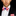 White, Red and Blue Stripe and Stars Bow Tie and Square on Man Wearing Suit