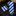 Blue and white striped tie and pocket square on a dark marble surface