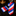 Red, white, and blue striped tie and pocket square on a dark surface