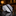 Rolled-up tie with silver and black lined pattern on a reflective surface
