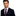 Man wearing Purple and Orange Paisley Tie and Accenting Square
