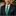 Man wearing Green Red Stocking Necktie and Square