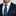 Green and Blue Stripe Tie and Square