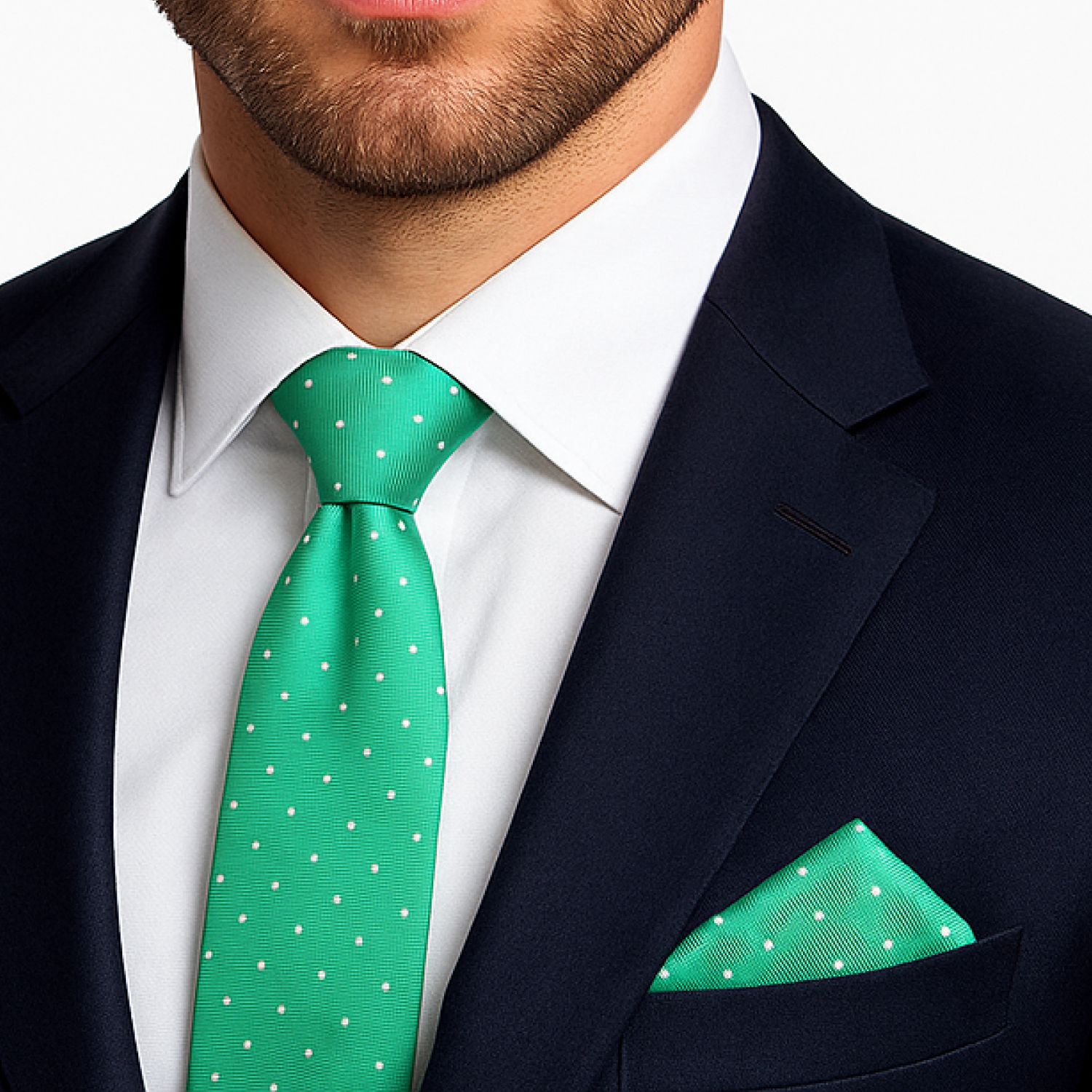 Micro Dot Necktie & Square Collection
