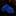 Blue tie with a pattern on a dark surface