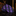 Purple and black checkered tie on a reflective surface with a dark background