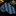 Checkered tie with blue and black pattern on a dark surface