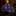 Folded purple and black checkered tie on a dark surface with blurred background