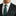 Man wearing nice suit and green striped tie and square