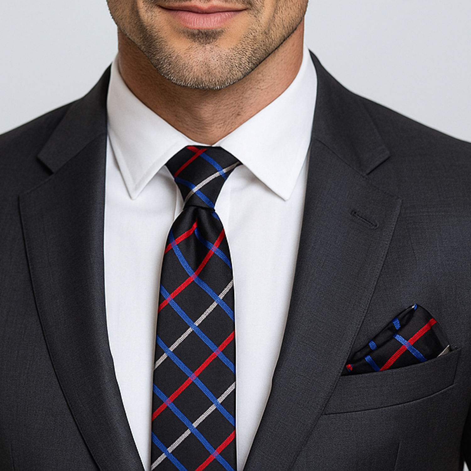 Classic Windowpane Necktie Collection