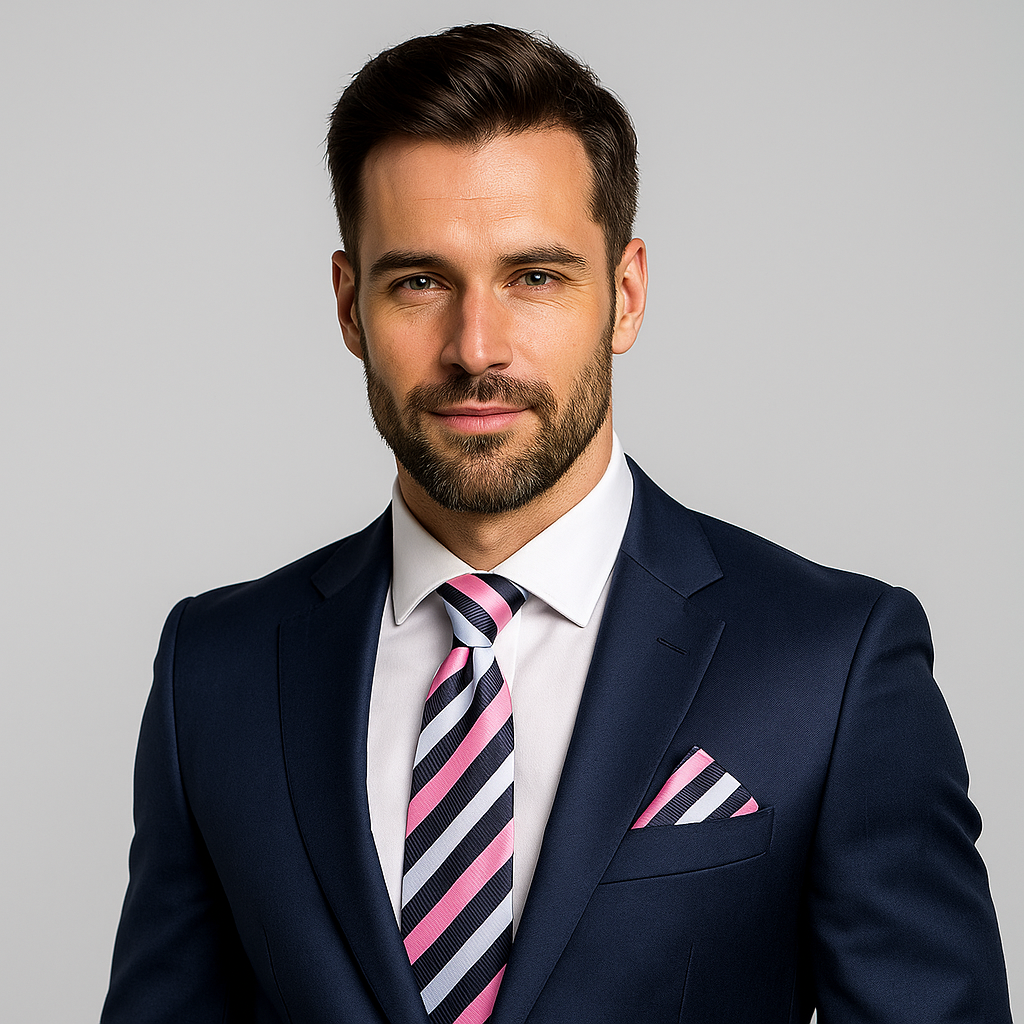Striped Necktie Collection