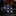 Blue tie with green polka dots on a dark surface