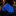 Blue patterned box on a dark surface with a blurred background