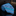 Blue paisley patterned tie on a dark background