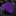 Rolled purple tie on a dark surface with accessories in the background
