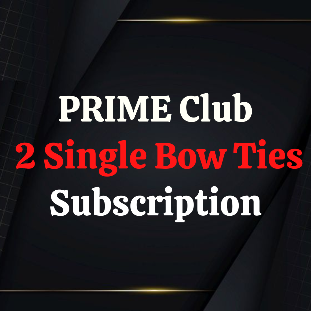 2 Single Bow Ties