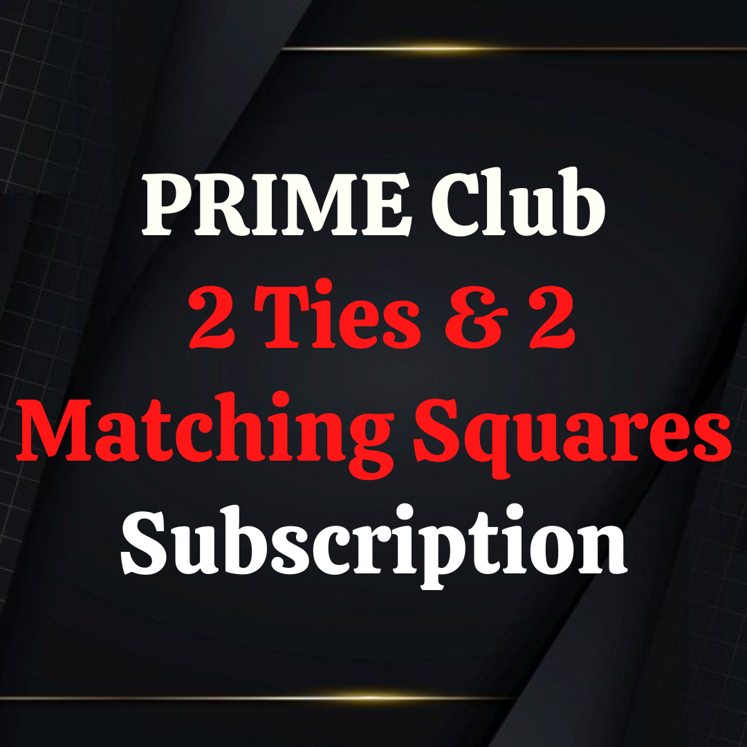 2 Tie and Matching Squares Subscription