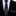 Black Grey Purple Tuxedo thin Tie and matching Square