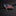 View 3: Red, Chrome, Blue American Flag Gemstones Lapel Pin