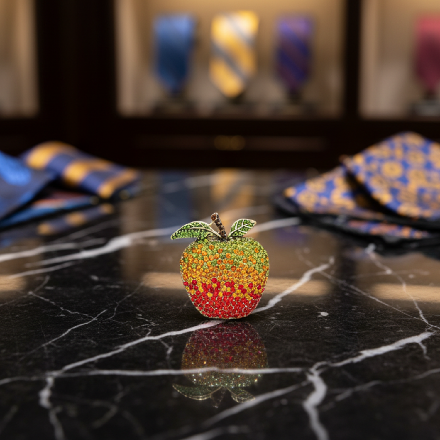 Small Apple Lapel