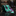 Aqua Fuchsia Ink Blot Necktie