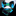 Main View: Aurora Borealis Green blue Black abstract bow tie and square