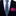 Thin Black, Blue Pink Geometric Tie and Accenting Square