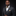 Man wearing gold black shield geometric bow tie and square on suit