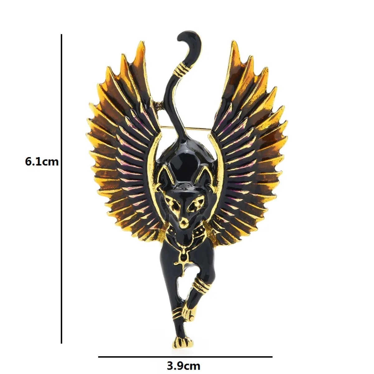 Dimensions: Black lapel Pin