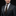 Man wearing a dark suit with a striped tie on a black background
