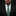 Man wearing green and yellow black abstract tie on black suit