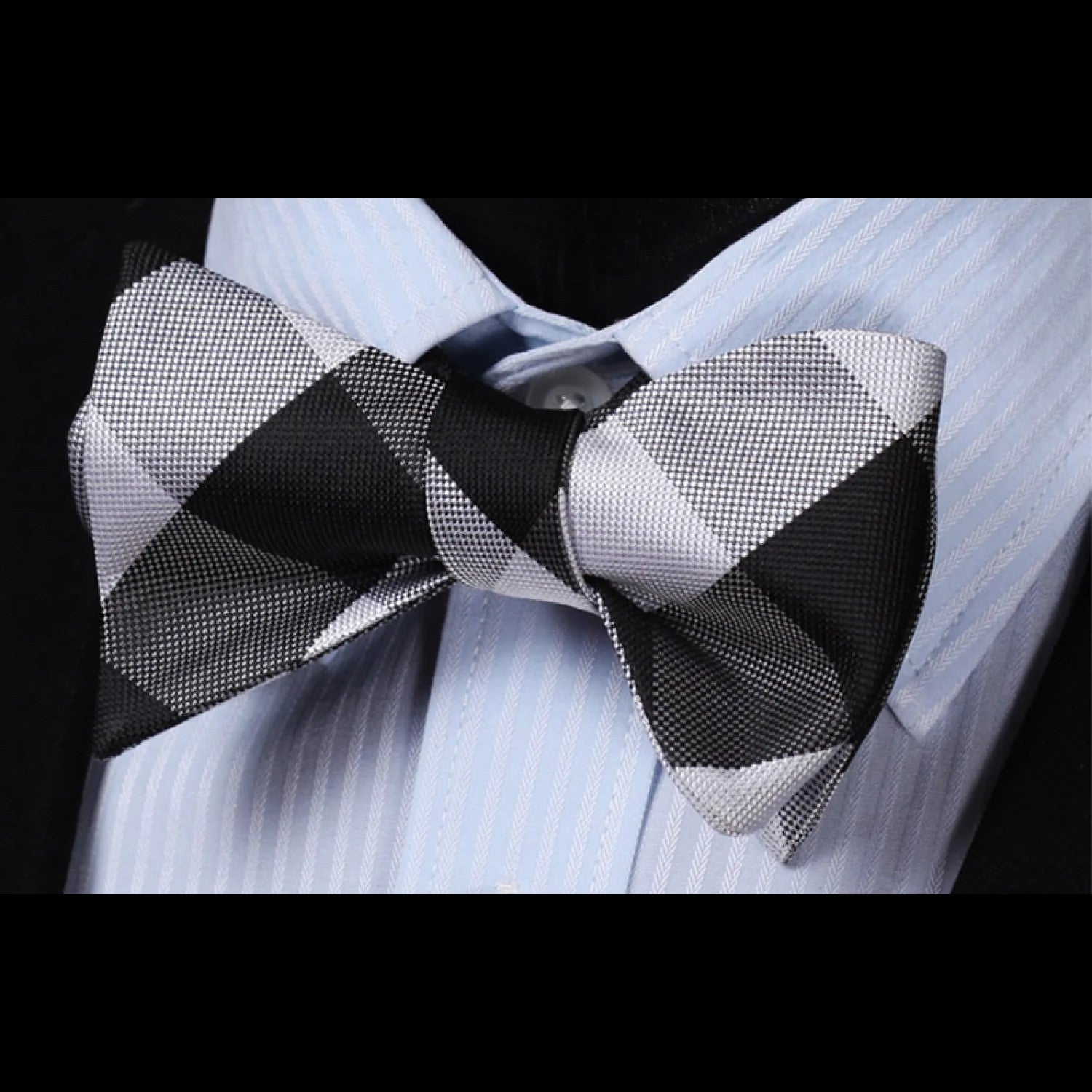 Geometric Plaid Self-Tie Bow Tie Collection