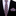 Thin Black Orange Purple Blue Hounds Tooth Necktie and Matching Square