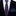 Thin Black, Multi Color Fleur De Lis Necktie and Accenting Square