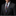 Man wearing a black suit with a patterned tie and blue pocket square on a black background