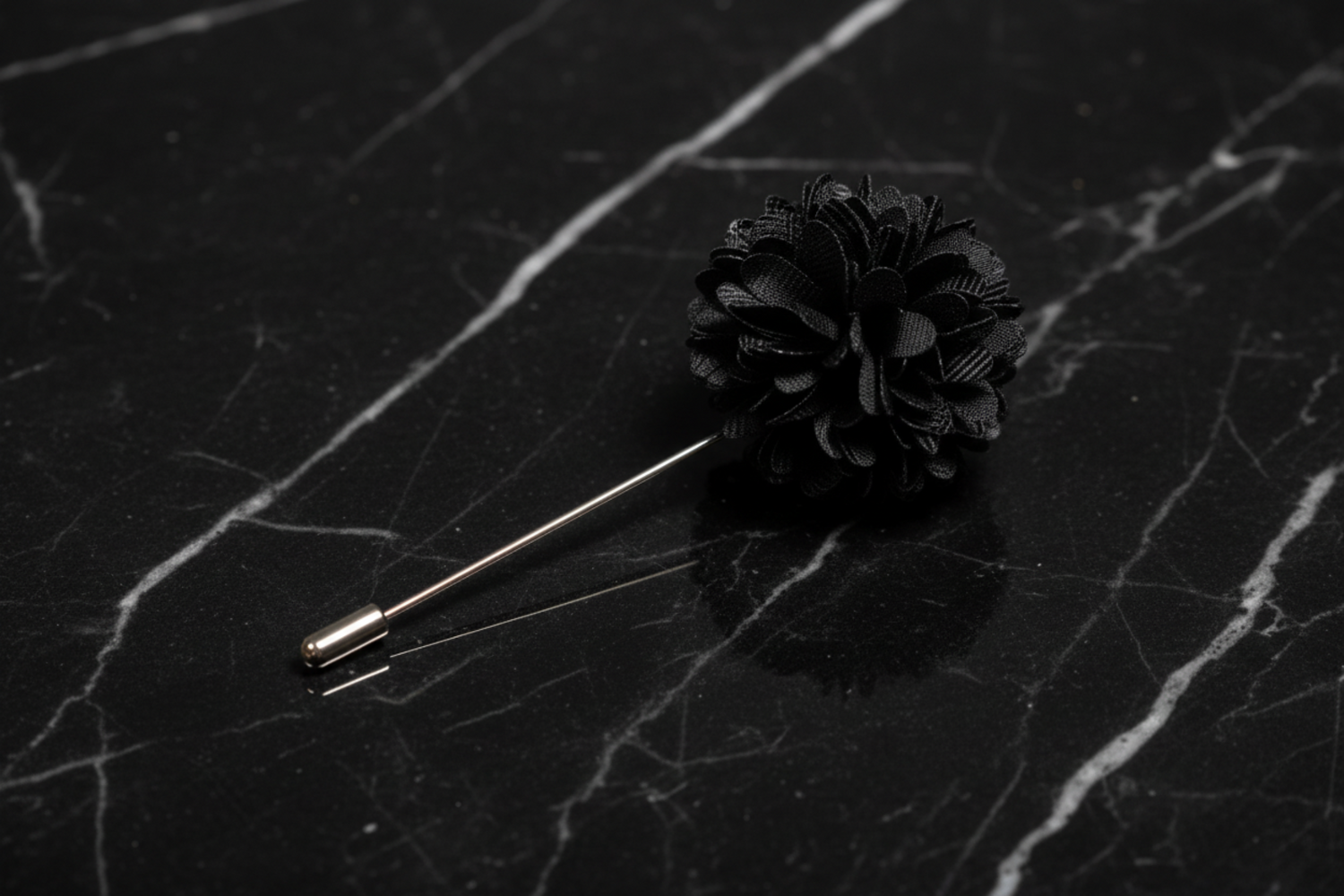 Black Lapel Pin