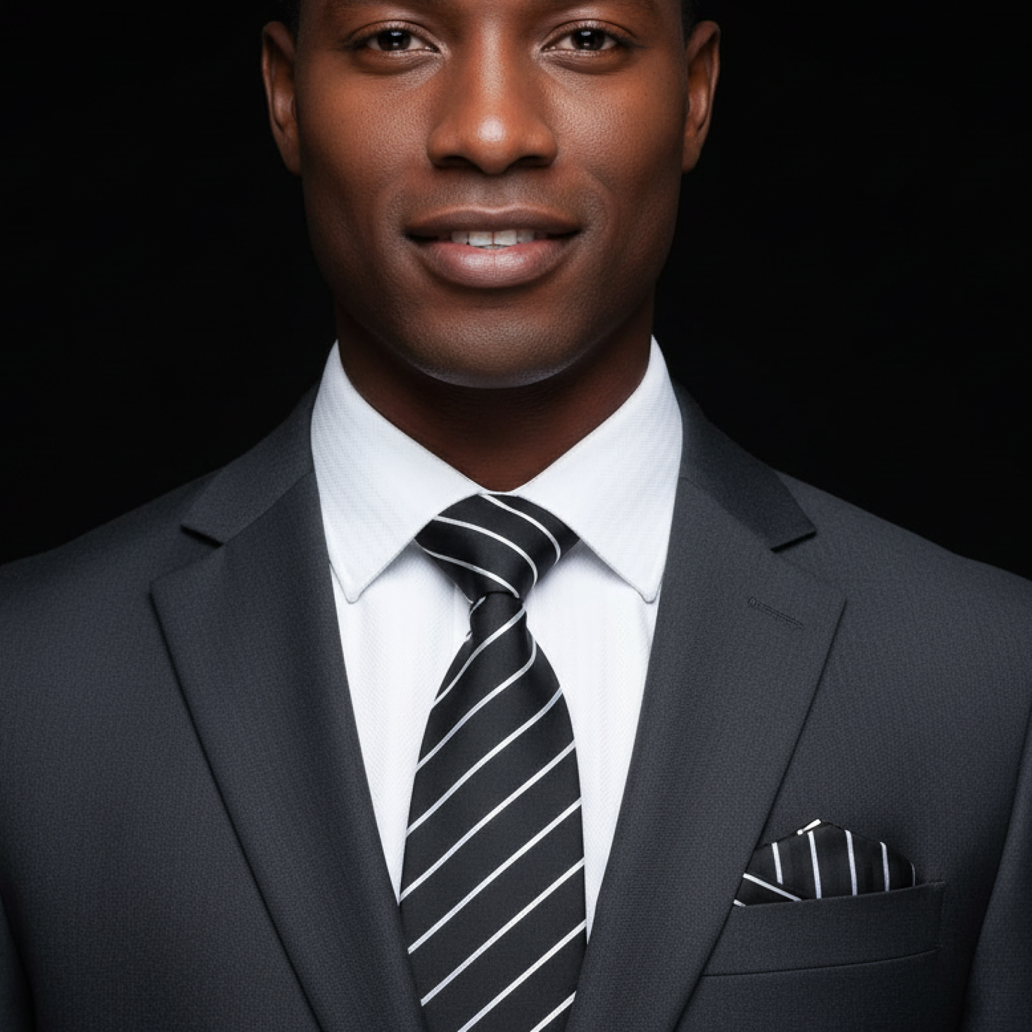 Classic Stripe Necktie | Clean Lines, Four Color Stories