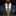 Main: A Black, Gold Small Geometric Check Pattern Necktie, Matching Pocket Square