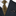 Gold & Black Animal Print Necktie | Bold Pattern Statement Tie
