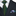 Black and Green Honeycomb Geometric Necktie and Accenting square