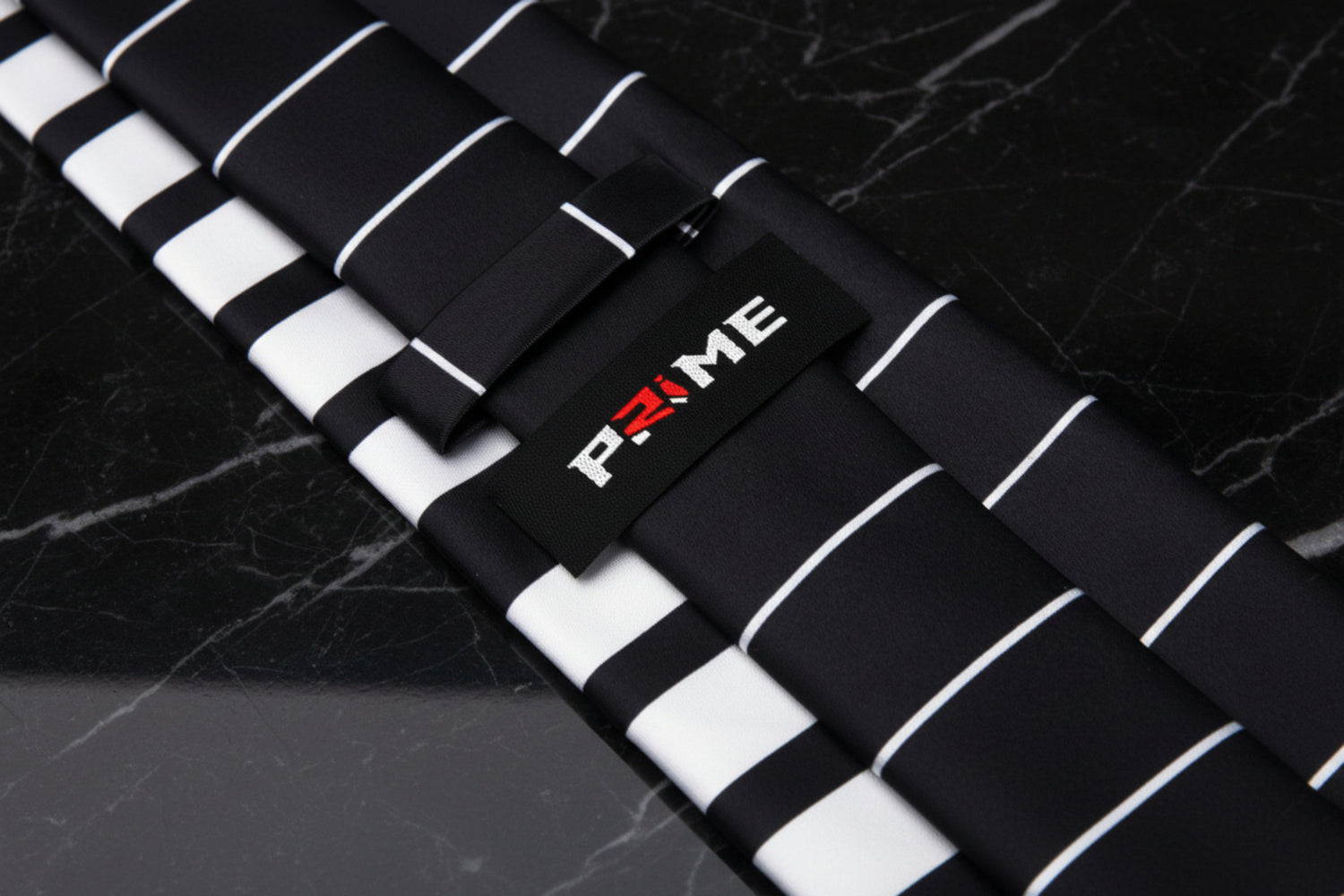 Black, White Piano Keys Necktie  