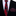 Black, Red Floral Thin Necktie and Accenting Square