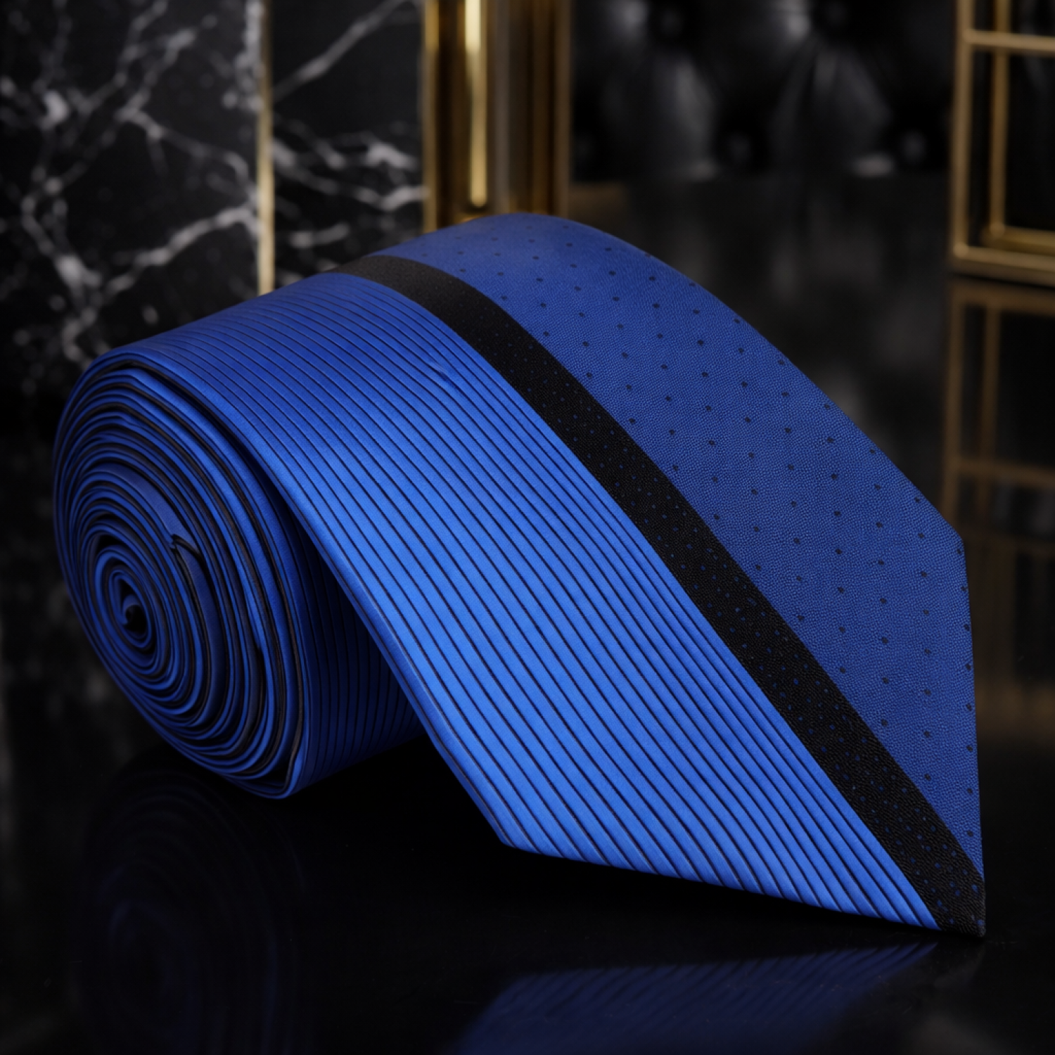 Blue Stripe Tie  
