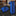 Alt View: Blue Lined Necktie & Square