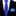 Thin Shades of Blue Necktie and Accenting Light Blue Dot Square