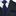 Premium: Blue Necktie and Square