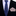 Thin Blue, Brown Comets Necktie and Accenting Square